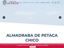 Tablet Screenshot of petacachico.com